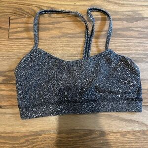 Flow Y Lululemon Black & white Sports Bra